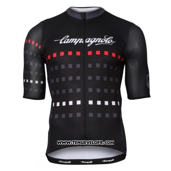 2018 Maillot Ciclismo Campagnolo Noir Manches Courtes et Cuissard